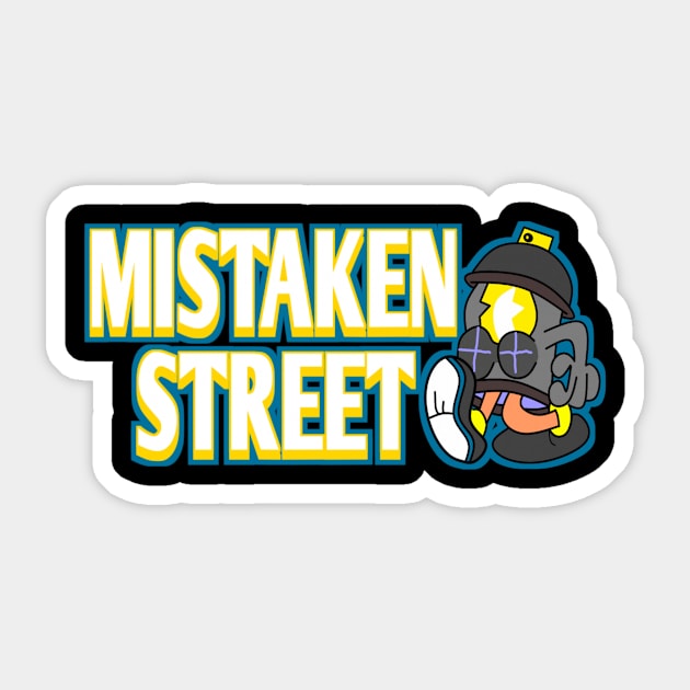 Mistaken street Sticker by Mistaken street